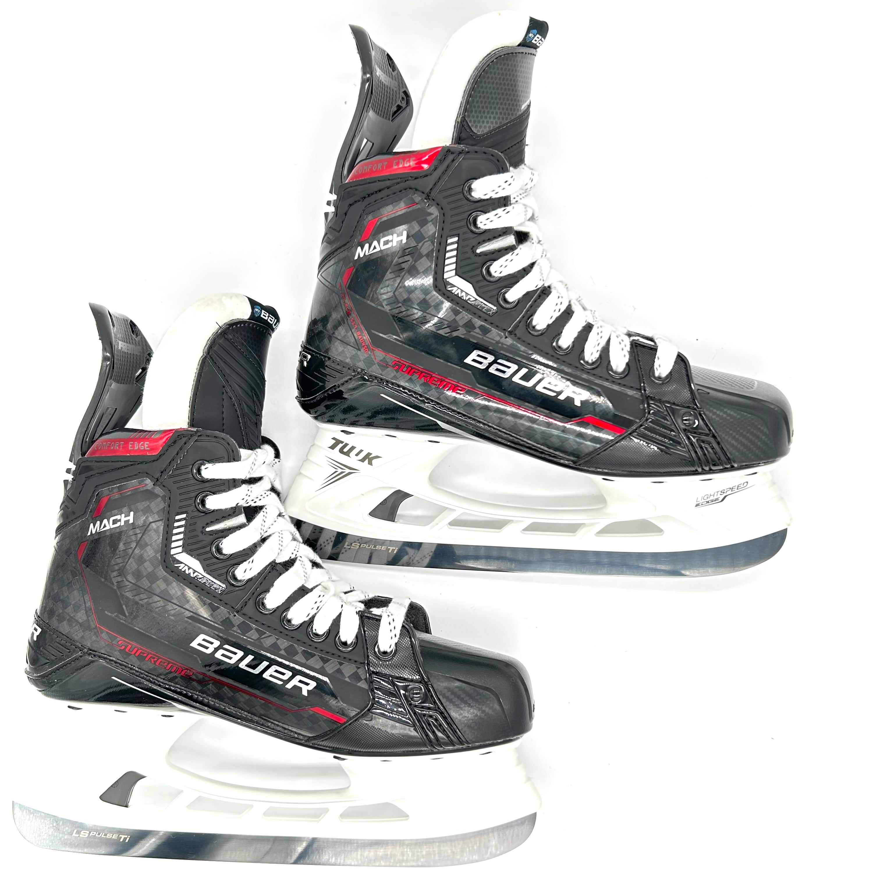 Patins de hockey Bauer Supreme Mach Pro Stock - Taille 9 Fit 1